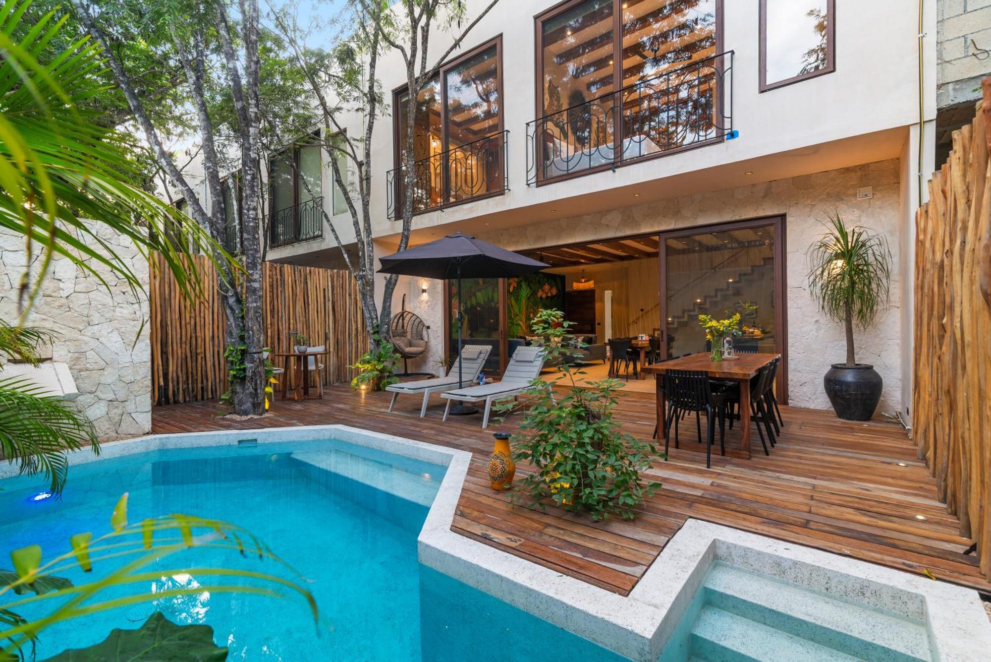 El Rey Loro - Lux 4 Bed Villa @Bluedeerטולום מראה חיצוני תמונה