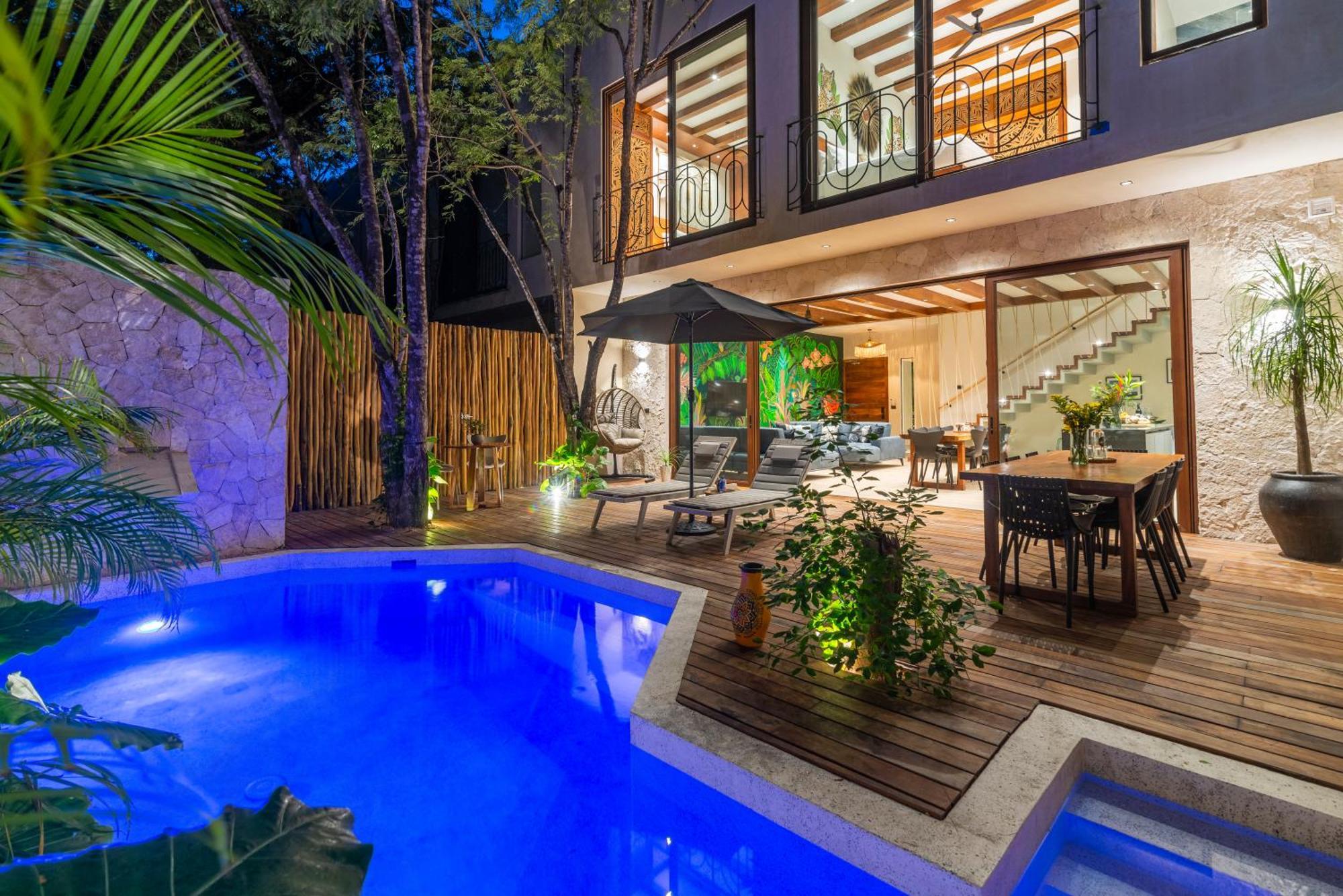 El Rey Loro - Lux 4 Bed Villa @Bluedeerטולום מראה חיצוני תמונה